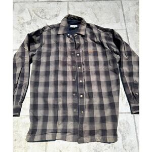 Vintage Carhartt Heavy Workwear Plaid Flannel - Great Condition